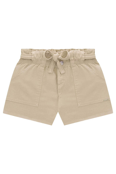 Shorts em Sarja com Elastano 75146 Lilimoon