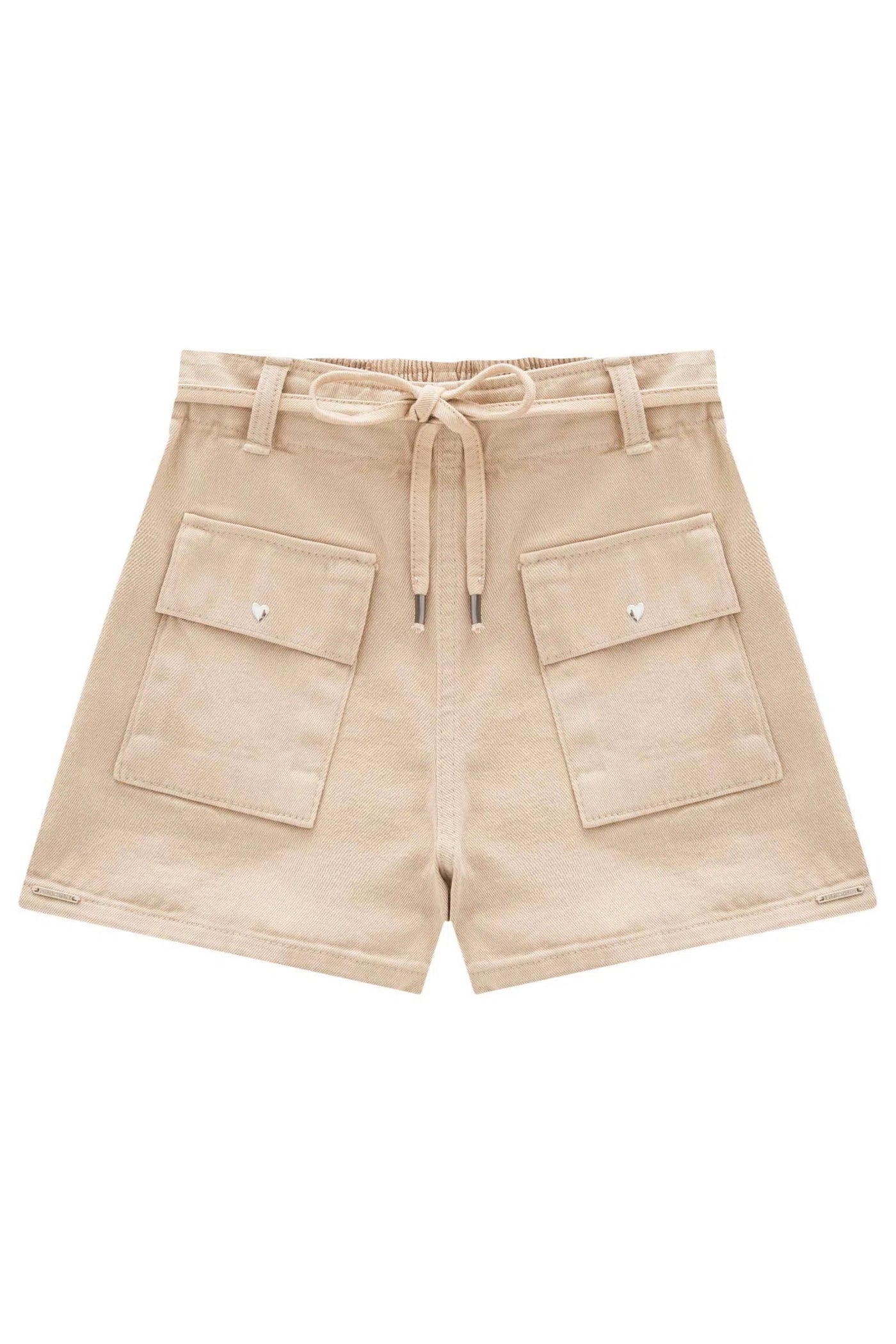 Shorts em Sarja com Elastano 79692 Lilimoon Teen Menina