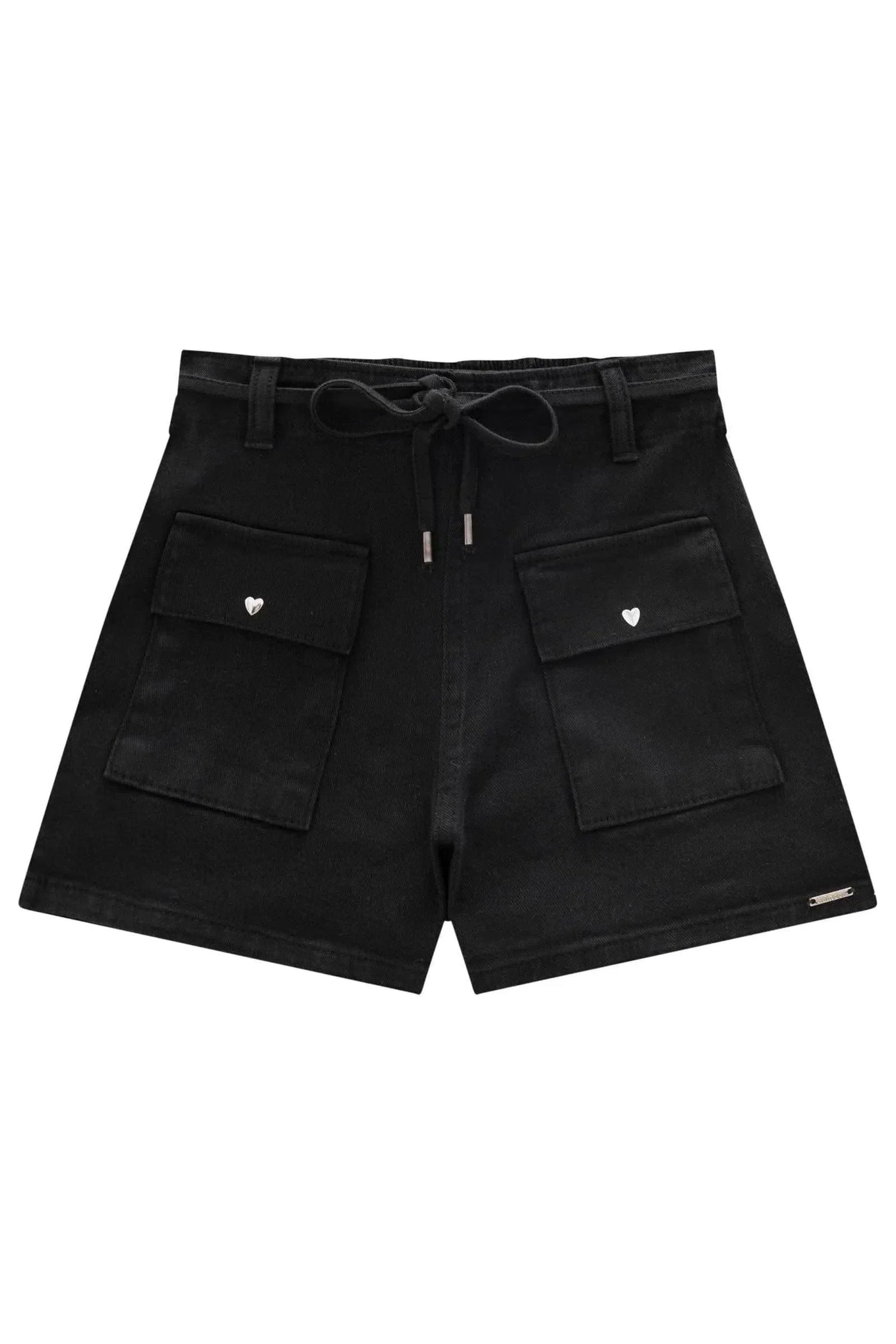 Shorts em Sarja com Elastano 79692 Lilimoon Teen Menina