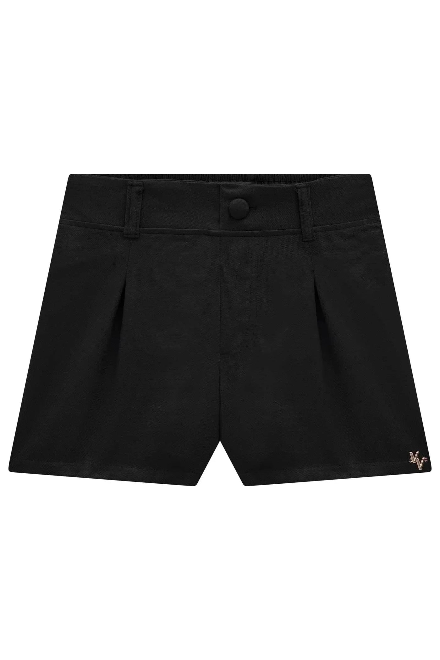 Shorts em Viscose Flare 82637 Vic&Vicky Teen Menina