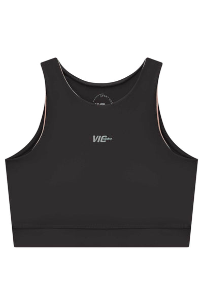 Top em Malha Poliamida UV 50+ com Bojo Removível 84627 Vic&Vicky Teen Menina