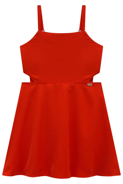 Vestido em Alfaiataria Twill 83212 Vic&Vicky Teen Menina