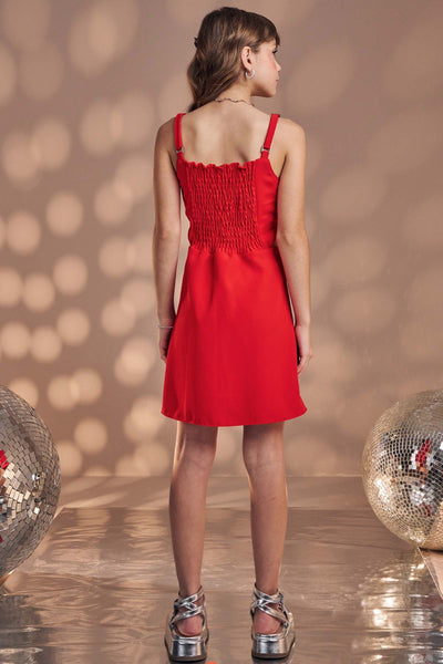 Vestido em Alfaiataria Twill 83212 Vic&Vicky Teen Menina