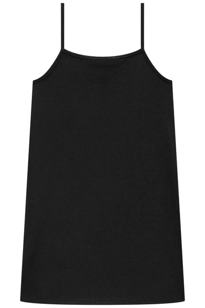 Vestido em Cotton com Sobreposição em Tule Shine 80686 Lilimoon Teen Menina